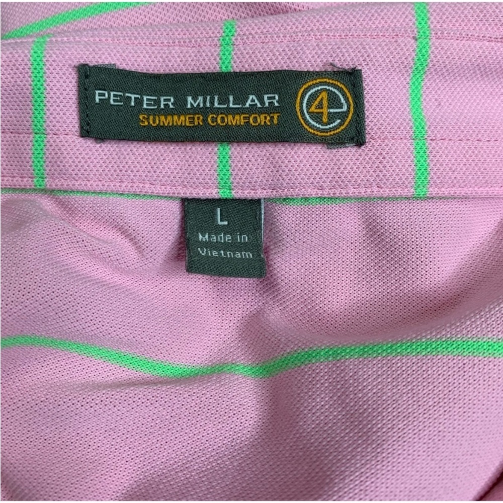 Peter Millar Lot Polo Golf Shirts L Preppy Country Club - Picture 6 of 12